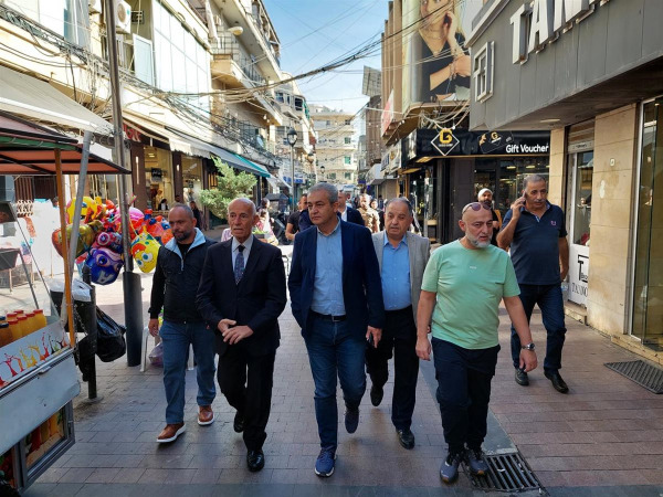 بلدية صيدا وجمعية التجار :"الشاكرية" مقفل للمشاة فقط ,  وزفت لشارعي "الأوقاف" و"فخر الدين"