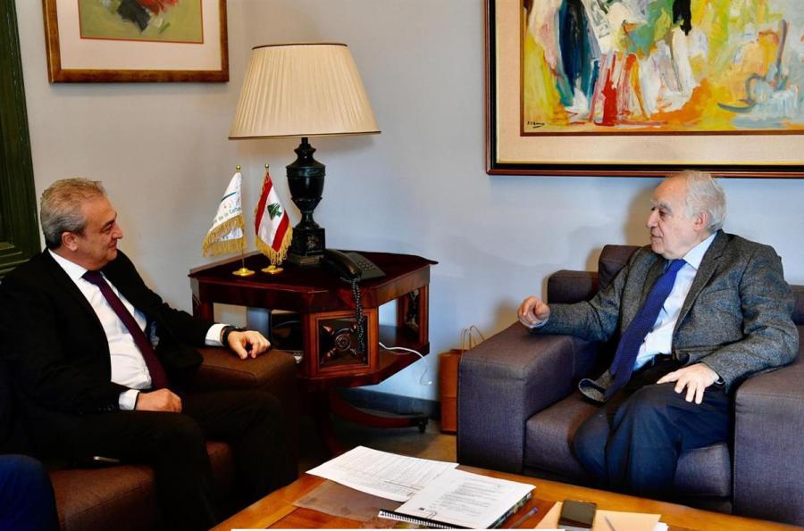 حجازي يلتقي الوزير سلامة لشكره على دعمه اختيار صيدا عاصمة للثقافة لعام 2027