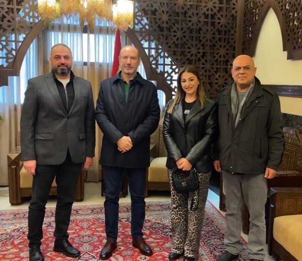 منسق المستقبل في الجنوب زار المحافظ ضو وجال على قادة الأجهزة الامنية والعسكرية في سراي صيدا