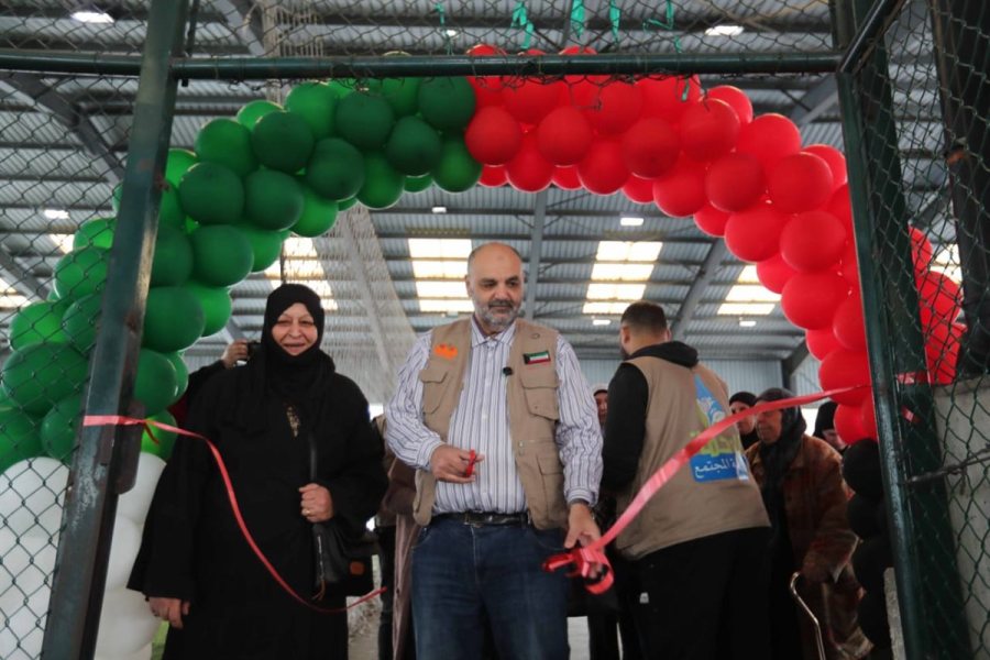 قوافل الرحمة في عامها الخامس: مساعدات كويتية لـ819 عائلة في المخيمات الفلسطينية بلبنان