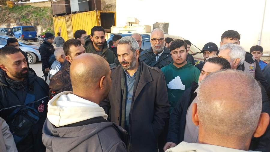 حمادة تفقد أماكن سكنية طالها العدوان في قناريت والغازية: لن يستطيع العدو قتل الفرح فينا