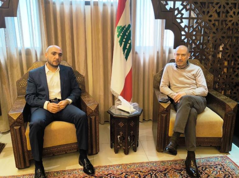 محافظ الجنوب يبحث مع عمر مرجان سبل تعزيز الاستجابة الإغاثية في صيدا