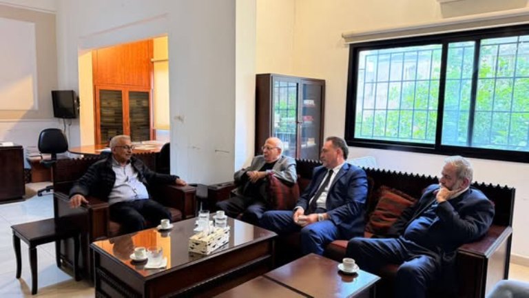 سعد يلتقي "القومي الاجتماعي": تنسيق لمواجهة التحديات وتعزيز وحدة الموقف