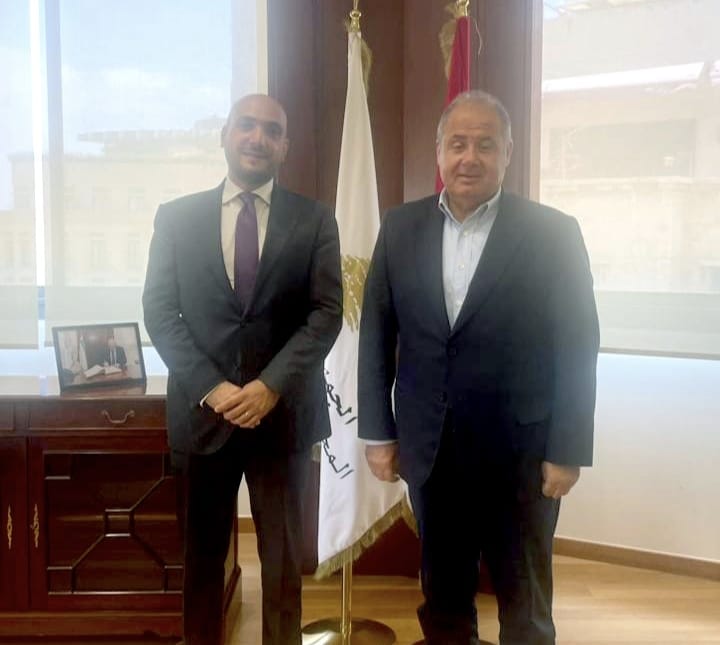 الصيدلي عمر مرجان يلتقي رئيس "المجلس الاقتصادي" شارل عربيد ويبحثا سبل التعاون