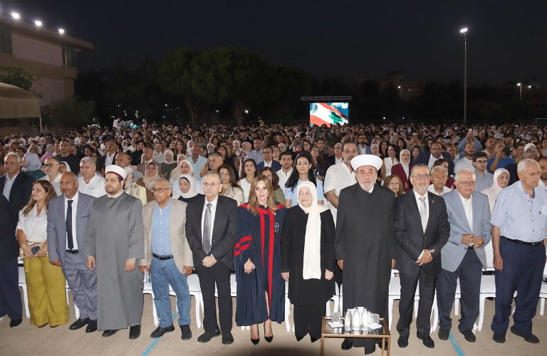 الحريري في احتفال "مقاصد صيدا