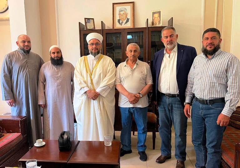 وفد "المبادرة الصيداوية لرفع المظلومية عن الموقوفين" يلتقي سعد وحجازي