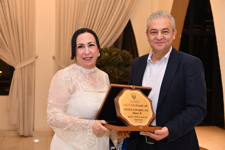 حجازي خلال تكريم السيدة الدرزي : العاملون في الشأن العام يواجهون انتقادات وأحكاما قاسية