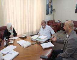 الحريري تبحث الشأن التربوي مع رئيس "المنظمة العربية للتربية "جمال الحسامي