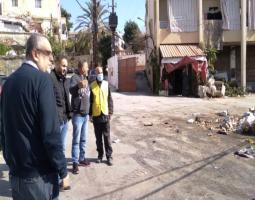 "حزب الله" يواصل حملته لإزالة النفايات من الاحياء السكنية الشعبية في منطقة صيدا