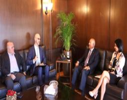 صالح يبحث  مع سفير بلغاريا في لبنان سبل تطوير التعاون بين البلدين
