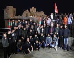 "الشعبي الناصري" يضيء القلعة البحرية إحياءً للذكرى 40 لتحرير صيدا