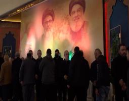 "حزب الله" يتقبّل التعازي والتبريكات بالشهيد السيّد حسن نصر الله والشهيد السيد هاشم صفي الدين في النبطية