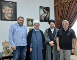 وفد من "حزب الله" جال على فعاليات صيدا العلمائية مهنئا بذكرى المولد النبوي الشريف