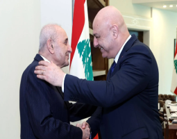 برّي يلتقي عون وهيكل... و«يبارك» خطة الجيش لحصر السلاح