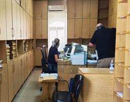 التزام جزئي لموظفي الادارات العامة بالتوقف عن العمل في سرايا صيدا 