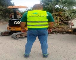 مبادرة للصيدلي عمر مرجان لمعالجة أزمة الأشجار والممرات المقفلة ضمن مقبرة صيدا الجديدة