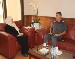 الحريري تلتقي قادة أمنيين والمونسنيور الأسمر ورئيس بلدية بقسطا والقنصل أبو ظهر