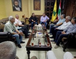 "حزب الله" يستعرض مع وفد "السوري القومي الاجتماعي" الأوضاع العامة