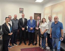 وفد "المستقبل" يلتقي النائب العام في الجنوب القاضي حمادة وعرض للاوضاع العامة