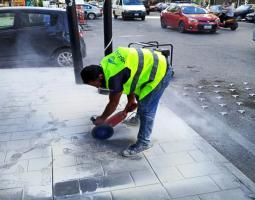 الصَّيدلي عُمر مرجان يطلق مبادرةً لتشجير "ساحة القدس" في صيدا