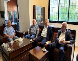 سعد يلتقي وفد "القومي الاجتماعي" والبحث يتناول الأوضاع العامة ،والأزمات التي يعاني منها اللبنانيون