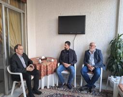 سعد والبزري يطلعان على مشكلة انقطاع المياه في بقسطا - صيدا