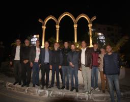 افتتاح "دوار التعايش المشترك" في جادة الشماع - حارة صيدا