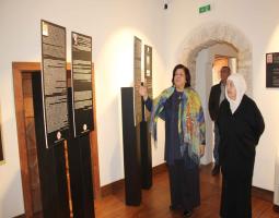 الحريري تفقدت معرض الأيقونات البيزنطية والملكية  في "متحف قصر دبانة" في صيدا