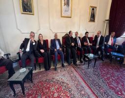 النائب أسامة سعد يهنّئ مطارنة صيدا بعيد الميلاد المجيد