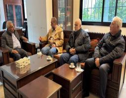 سعد يلتقي وفد "حركة فتح" ويبحث "الأوضاع في المخيمات الفلسطينية في ظلّ التطورات الراهنة"