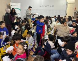 "مؤسسة مرجان" تنظم نشاطًا توعويًا صحيًا للأطفال بالتعاون مع "جامعة الجنان"