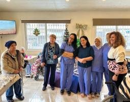 "روتاري صيدا" يشارك مسني "بيت الراحة " في عبرا  الإحتفال بالأعياد المجيدة ويقدممن لهم الهدايا