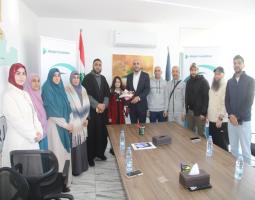 الصيدلي عمر مرجان يلتقي إمام "مسجد بطاّح" واساتذة الحلقات القرآنية