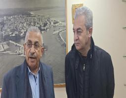 سعد يلتقي حجازي والبحث يتناول أزمة النفايات وقضايا بيئية تهم صيدا وجزين