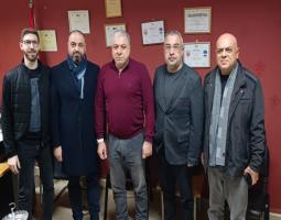 منسق المستقبل في الجنوب زار المحافظ ضو وجال على قادة الأجهزة الامنية والعسكرية في سراي صيدا