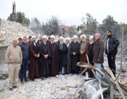 الخطيب بعد تفقده قرى في الجنوب :  لن يبتسم لبنان وجنوبه متألم. نحن نتألم من اجل لبنان، فأين اللبنانيون؟