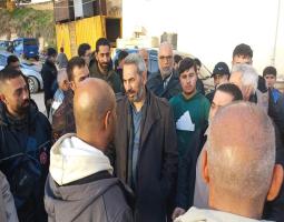 حمادة تفقد أماكن سكنية طالها العدوان في قناريت والغازية: لن يستطيع العدو قتل الفرح فينا