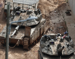 إسرائيل تطلب إخلاء جنوب الليطاني بموازاة توغل دباباتها في لبنان