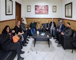 البزري يُتابع الشؤون الصحية والإغاثية للنازحين مع تجمع المؤسسات الأهلية