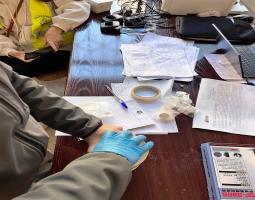 "مؤسسة مرجان الخيرية" توزّع مواد معقمة على 23 مركز إيواء في صيدا