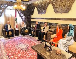 محافظ الجنوب يبحث مع عمر مرجان سبل تعزيز الاستجابة الإغاثية في صيدا