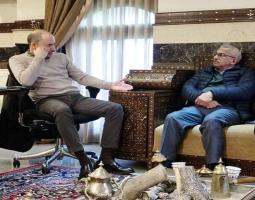 سعد يبحث مع ضو والمفتي سوسان سبل تأمين الاستجابة اللازمة لاحتياجات النازحين