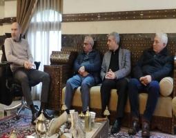 سعد يبحث مع ضو والمفتي سوسان سبل تأمين الاستجابة اللازمة لاحتياجات النازحين