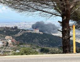 غارة اسرائيلية تستهدف مخيم المية ومية شرق صيدا ومعلومات عن سقوط شهداء