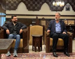 سعد يبحث مع محافظ الجنوب احتياجات مراكز استقبال النازحين في صيدا, ويلتقي ابو زيد