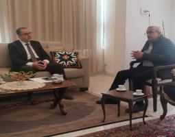 وفد "مقاصد صيدا" يلتقي سعد متضامنا,..ويستعرض الاوضاع العامة مع  البزري والحريري