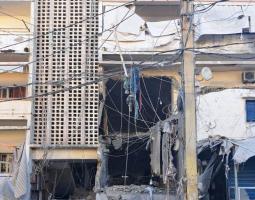 حصيلة استهداف الشقة السكنية في منطقة صيدا : 3 شهداء و5 جرحى