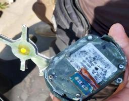 سقوط صاروخ من مسيرة بجانب سيارة على طريق سينيق جنوب صيدا..ولا اصابات