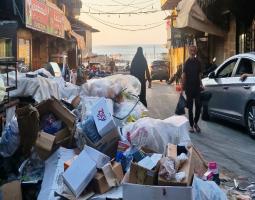 صيدا تغرق بالنفايات