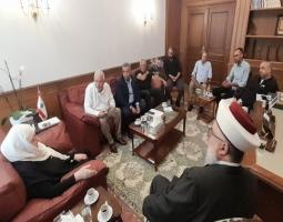الحريري تتابع أوضاع النازحين والعائدين جنوباً وسبل تعزيز صمودهم.
